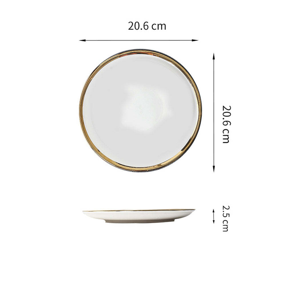 Wedding Plate Wedding Dinner Plate Wedding Ceramic Plate