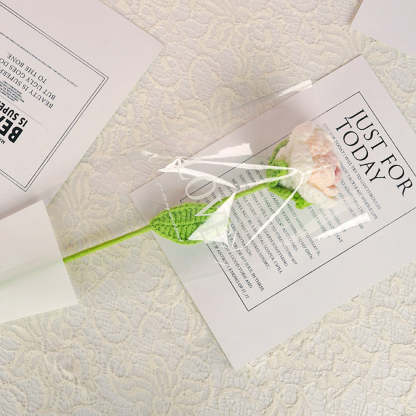 1pc Crochet Flower Handmade Knitted Flower Wedding Gift