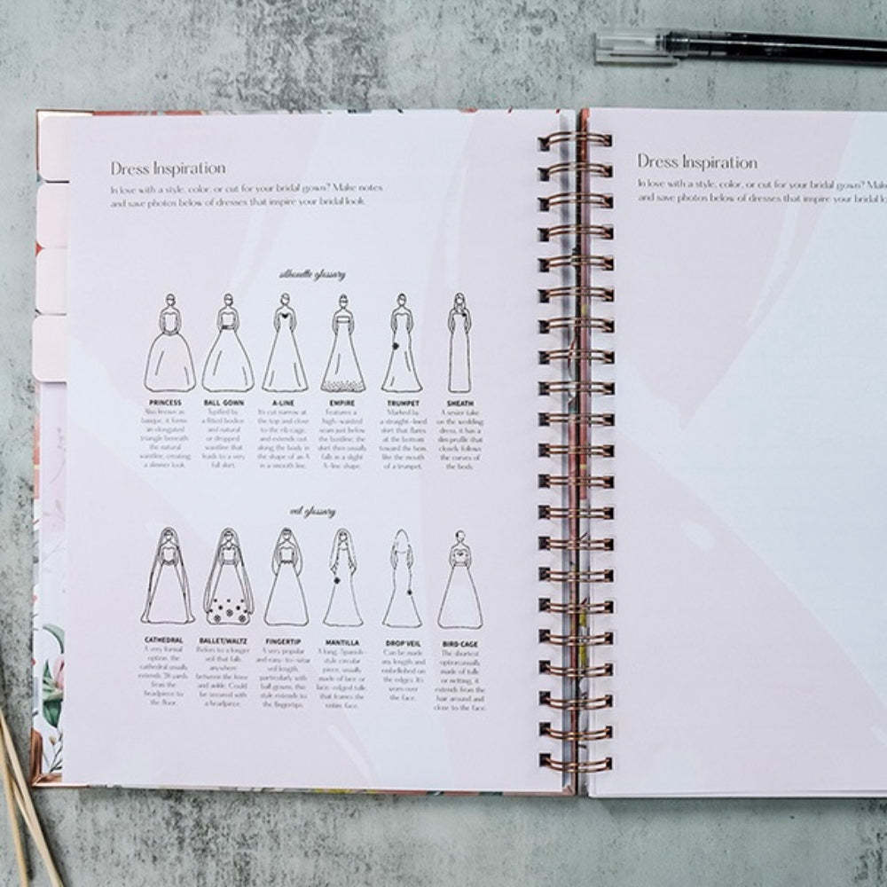 Wedding Planner Book Gift for Future Mrs Wedding Organizer Engagement Gift For Bride