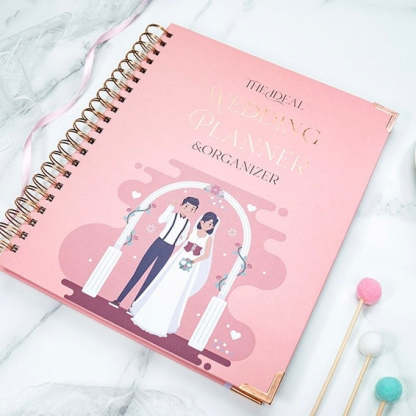 Wedding Planner Book Gift for Future Mrs Wedding Organizer Engagement Gift For Bride