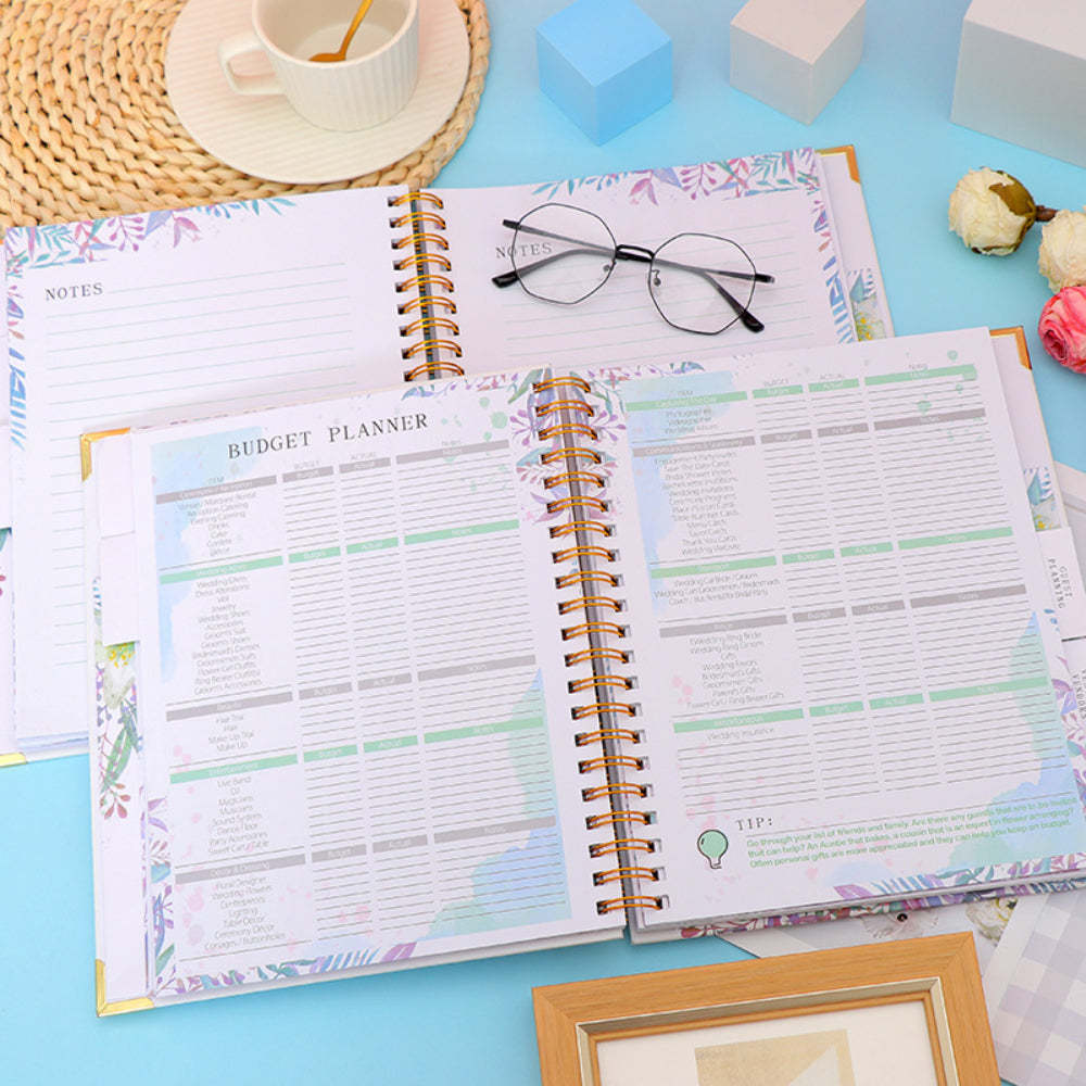 Wedding Planner Book Gift for Future Mrs Wedding Organizer Engagement Gift For Bride