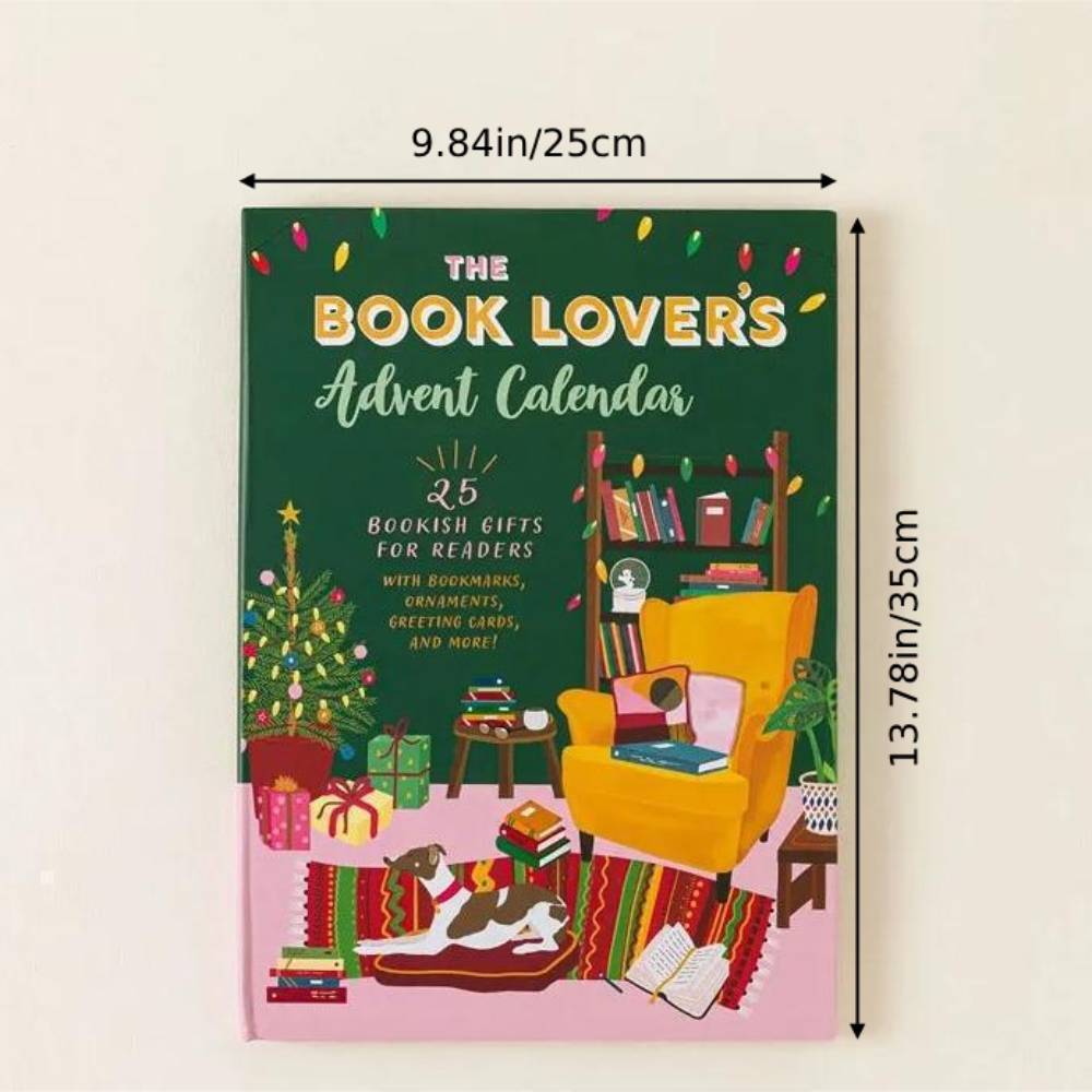 The Book Lover's Advent Calendar 25 Bookish Gifts for Readers Unique Christmas Gifts