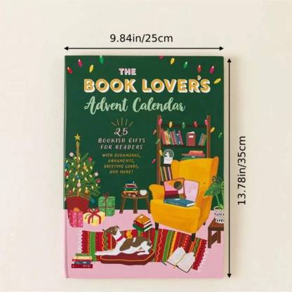 The Book Lover's Advent Calendar 25 Bookish Gifts for Readers Unique Christmas Gifts