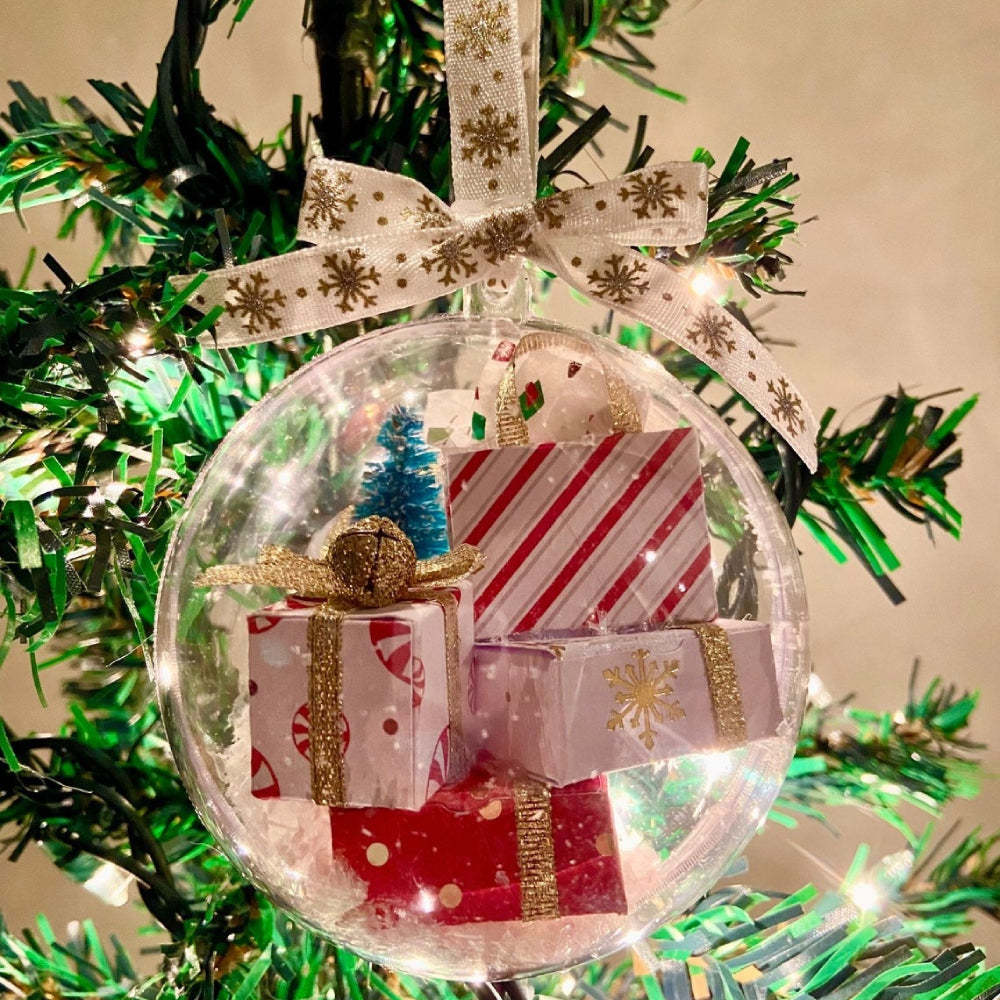 Funny Ornament Mini Packages Christmas Tree Mini Express Box Christmas Decorations