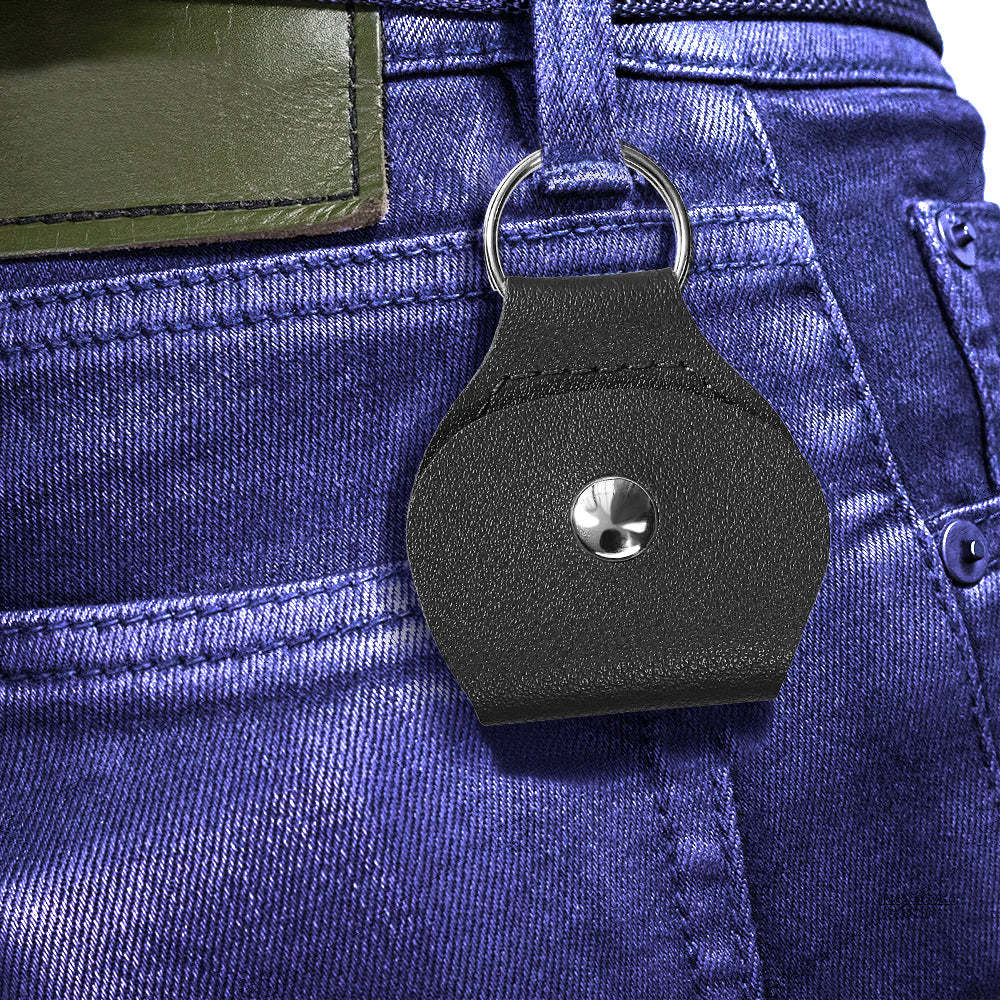 Pocket Hug Token with Leather Keychain Gifts for Friend Son Daughter Brother Sister