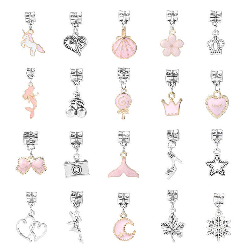 DIY Bracelet Making Kit with Beads Colorful Bracelets Set with Gift Box Gift for Girls