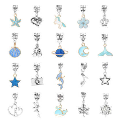 DIY Bracelet Making Kit with Beads Colorful Bracelets Set with Gift Box Gift for Girls