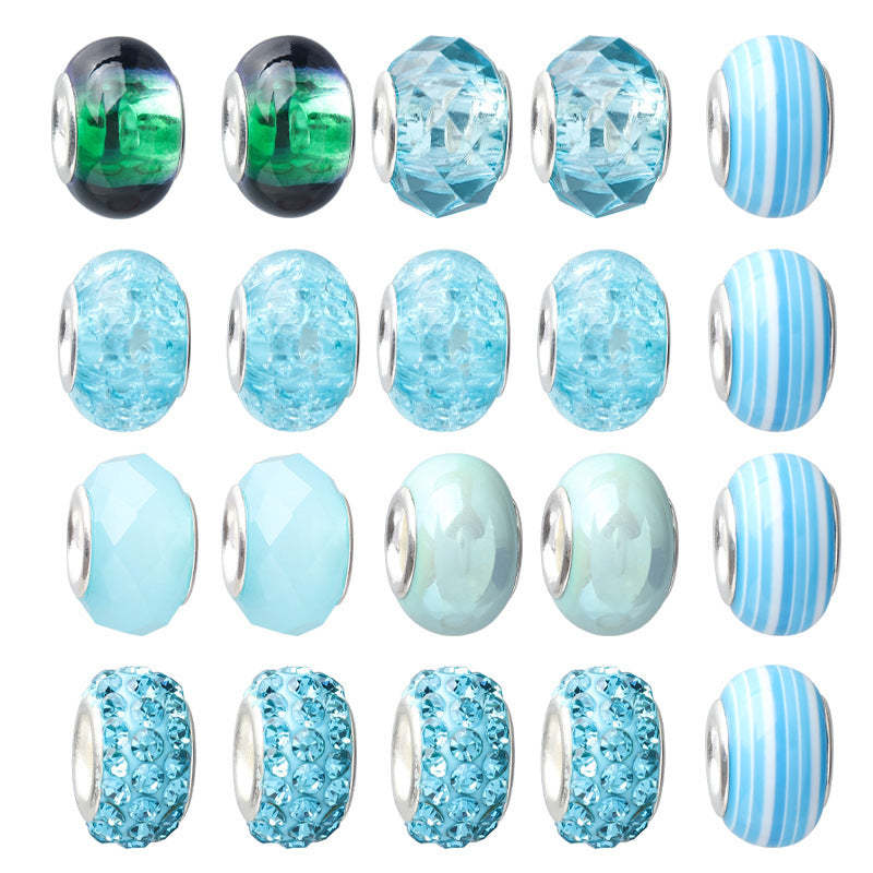 DIY Bracelet Making Kit with Beads Colorful Bracelets Set with Gift Box Gift for Girls