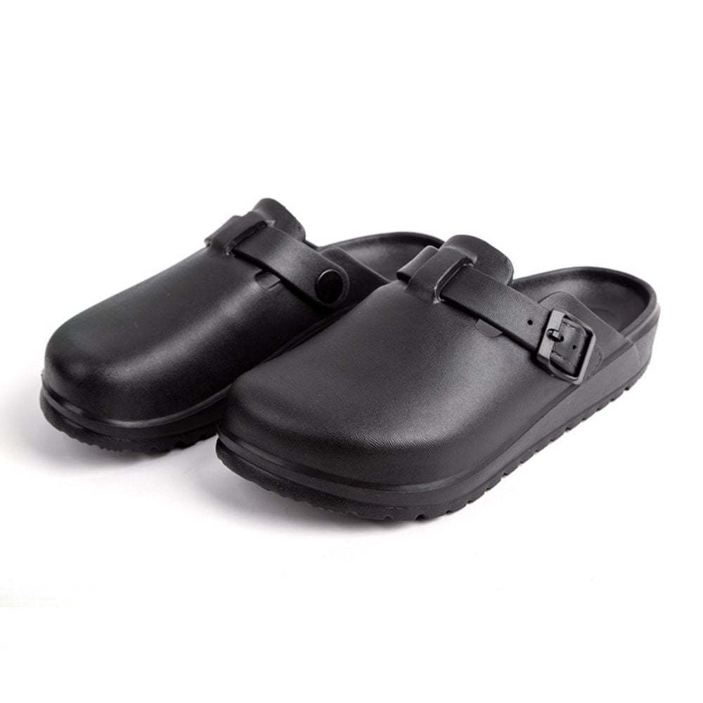 Laboratory Clogs Comfort Mules Close Toe Nurse Shoes Slip On Garden Clogs