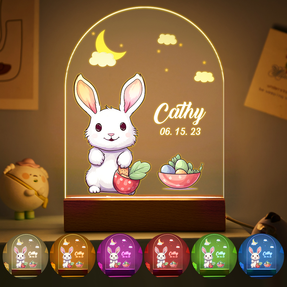 Custom Name Christmas Tree Personalized Santa Elk Night Light Bedroom Christmas Gift 3D Room Decor Night Light Desk Lamp Night Light Gift