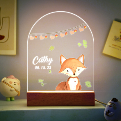 Custom Name Christmas Tree Personalized Santa Elk Night Light Bedroom Christmas Gift 3D Room Decor Night Light Desk Lamp Night Light Gift