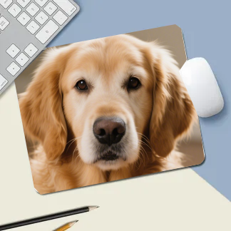 Custom Printed Mouse Pad – Personalized Photo or Logo Design Desk Accessory