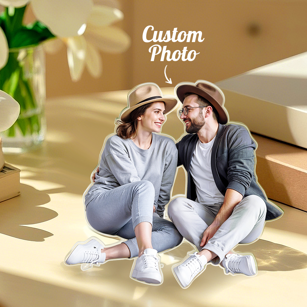 Personalized Photo Acrylic Button Charm Bogg Bag Accessories Travel Gift for Her