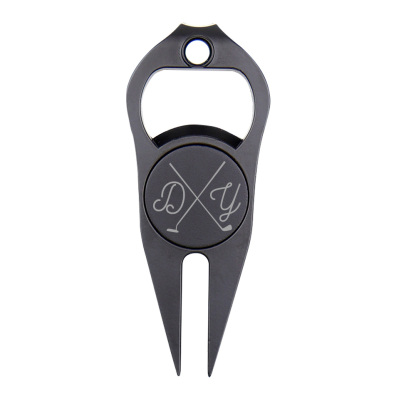 Personalized Golf Fork Ball Marker Bottle Opener Multipurpose Gifts for Golf Lover