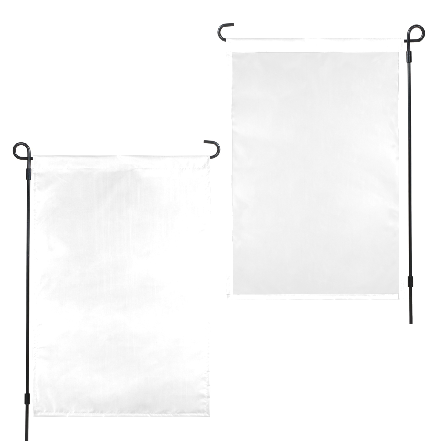 Waterproof Peach Skin Single Sided Garden Flag – Personalized Outdoor Decoration with Custom Design