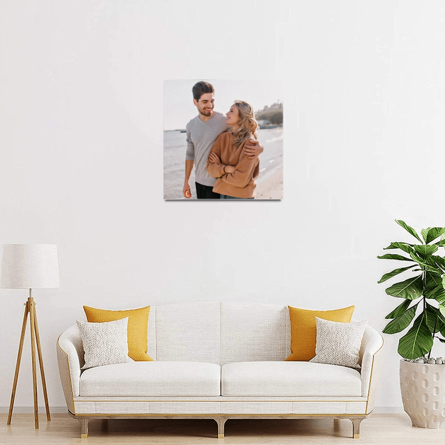 Custom Oil Painting Canvas Wall Art – Square, Horizontal, or Vertical Layouts