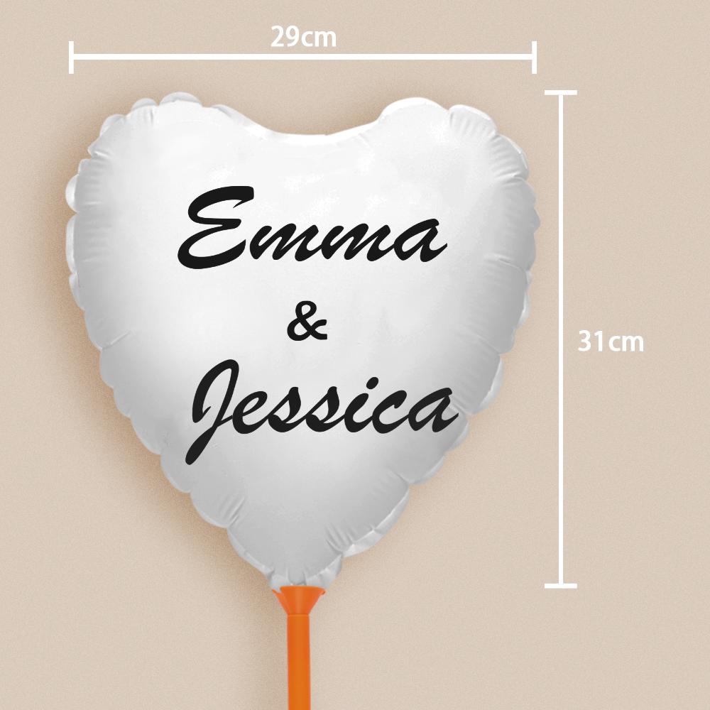 Personalized Name Foil Balloons for Party Decoration Supplies
