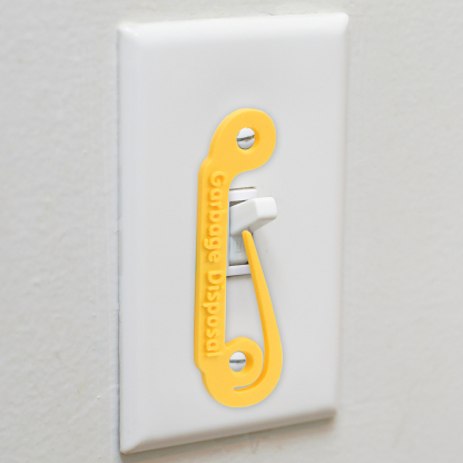 Personalized 3D Print Light Switch Lock 2pcs Switch Protector Label for Home Office