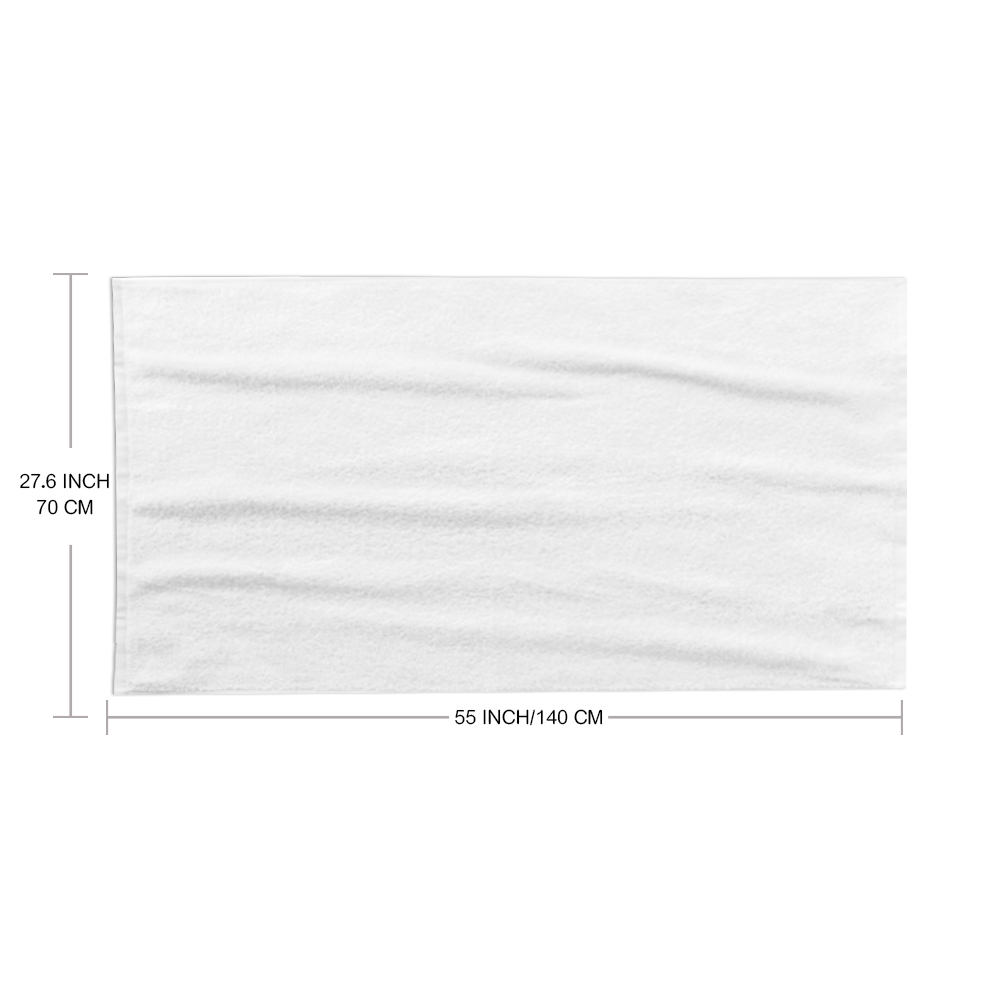 Customized Name Beach Towel Personalized Funny Pool Towels