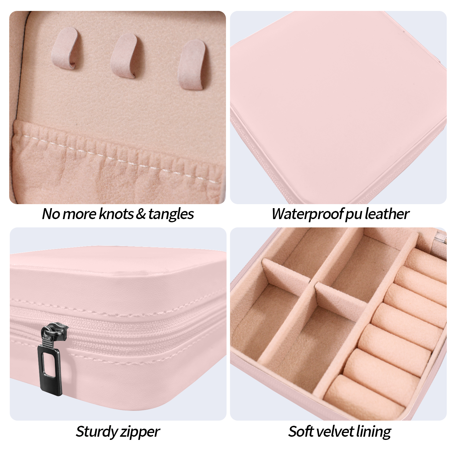 Custom PU Leather Jewelry Box – Personalized Photo Printed Organizer with Your Design