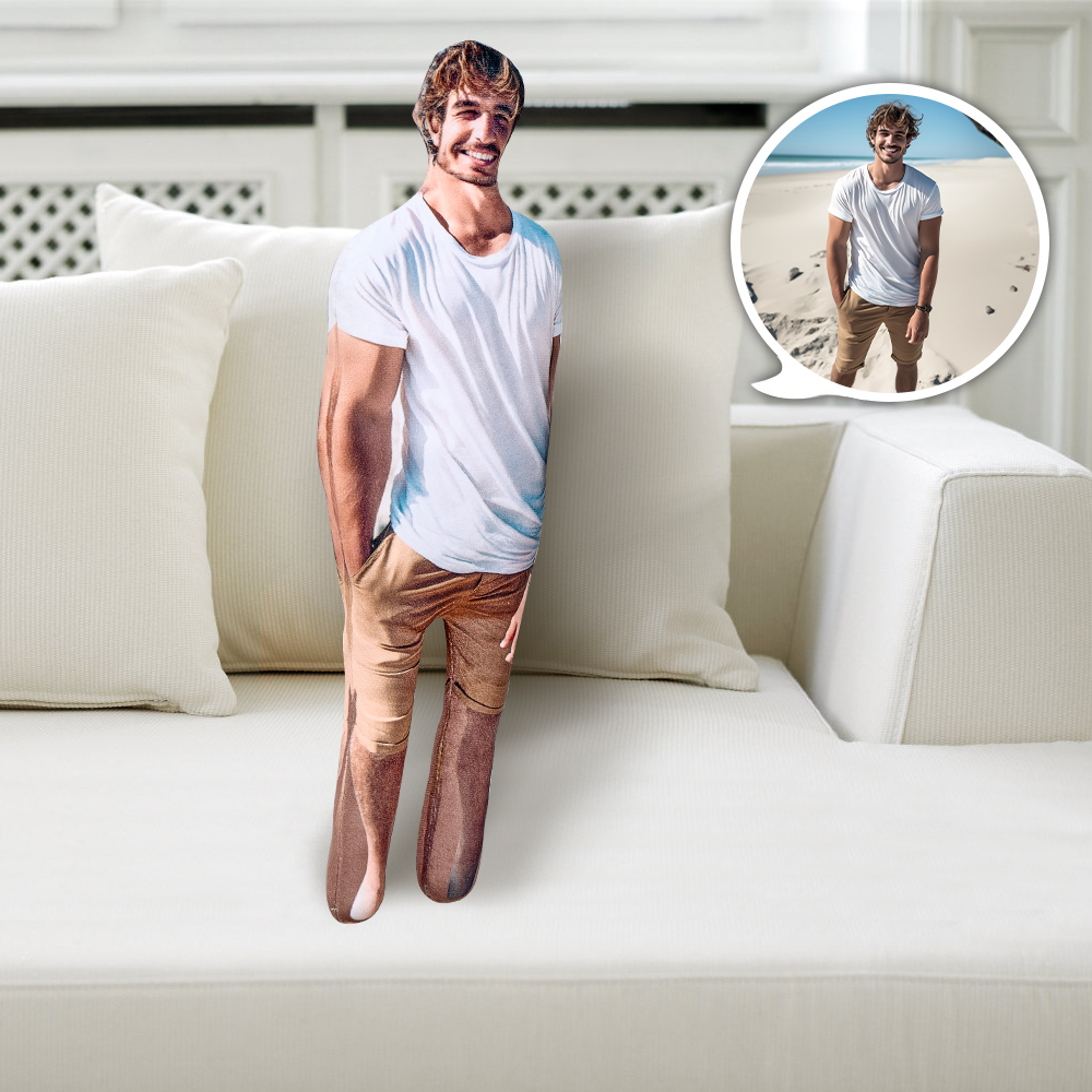 Custom Head or Full-Body Funny Ugly Pillow - Hilarious Birthday Gift & Unique Keepsake