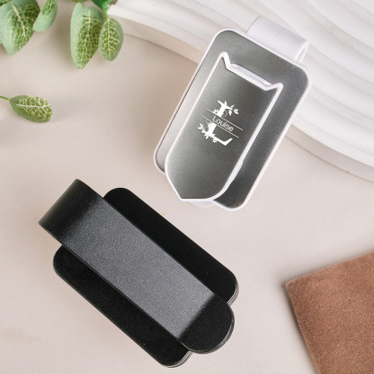 Personalized Name Car Sunglasses Holder Car Sun Visor Clip Birthday Gift for Friend Family