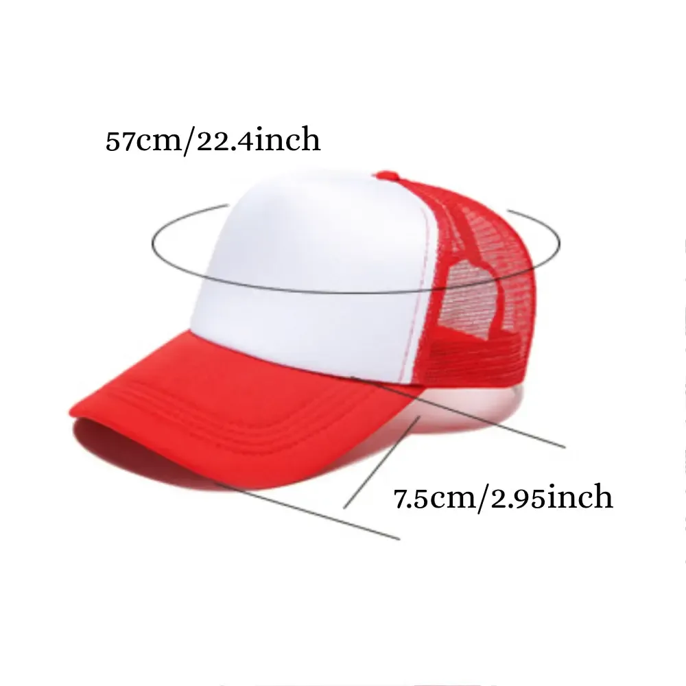 Custom Puff Print Trucker Hat Personalized Glow-in-the-dark Foam Trucker Caps for Adult Back to School Gift