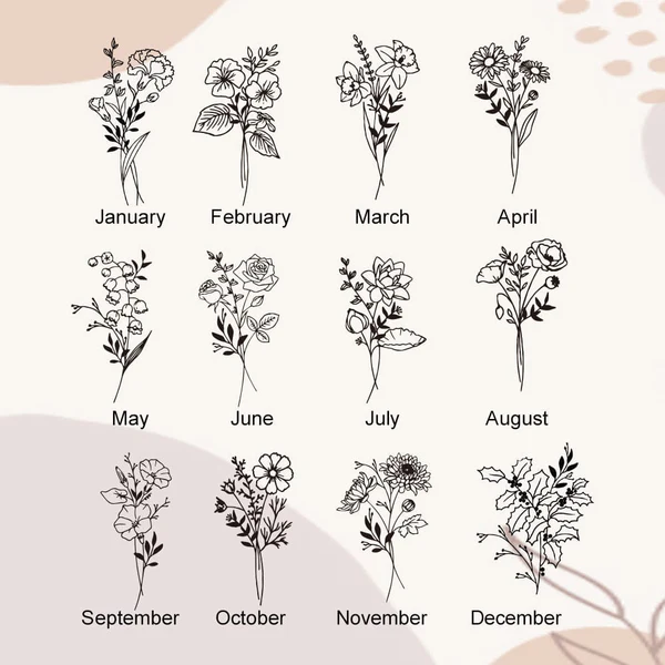 Personalized Name Flask with Birth Flower Custom Flask Gift for Bridesmaid Bachelorette Friends