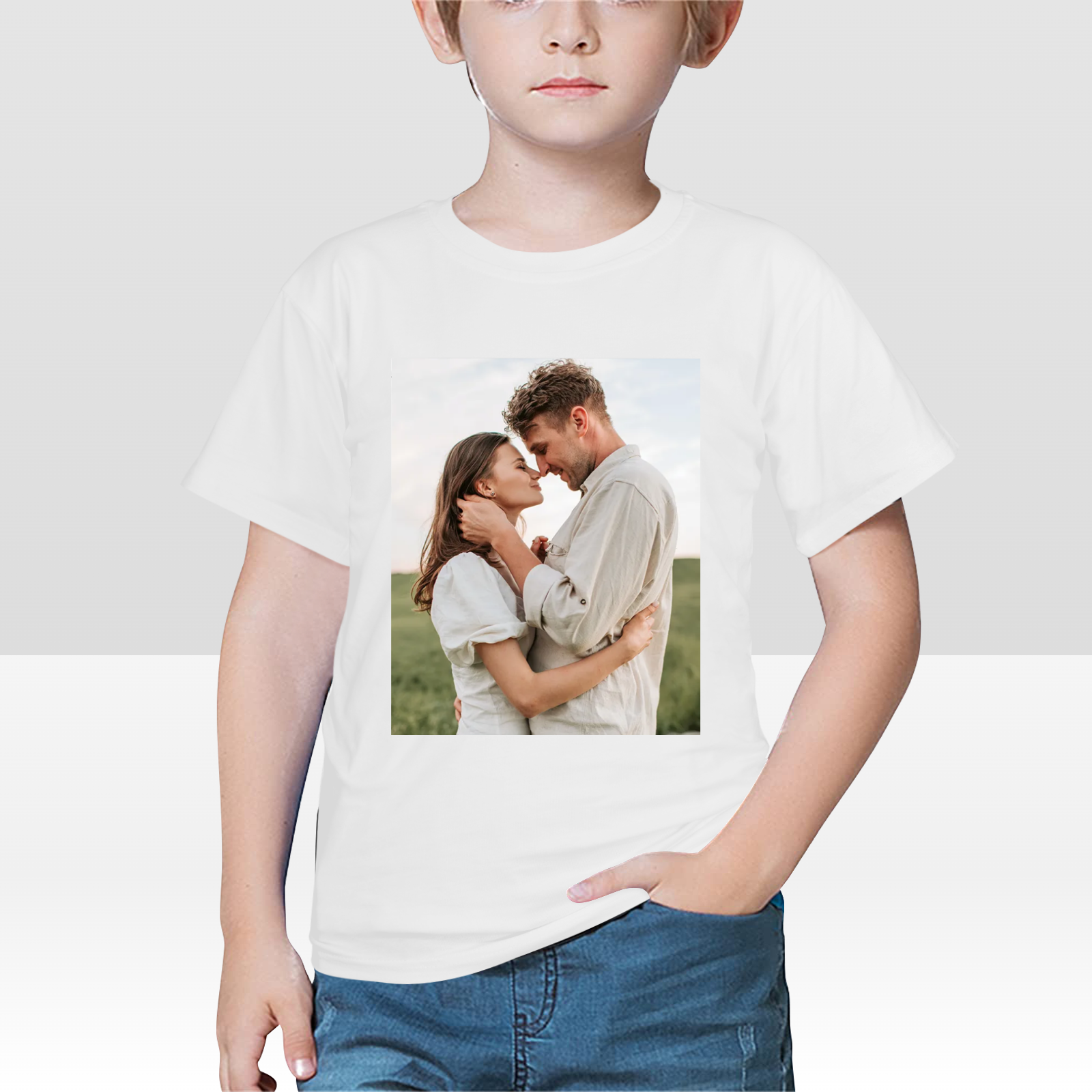 Custom Kids' Heat Transfer T-Shirt – Personalized Graphic Tee for Children