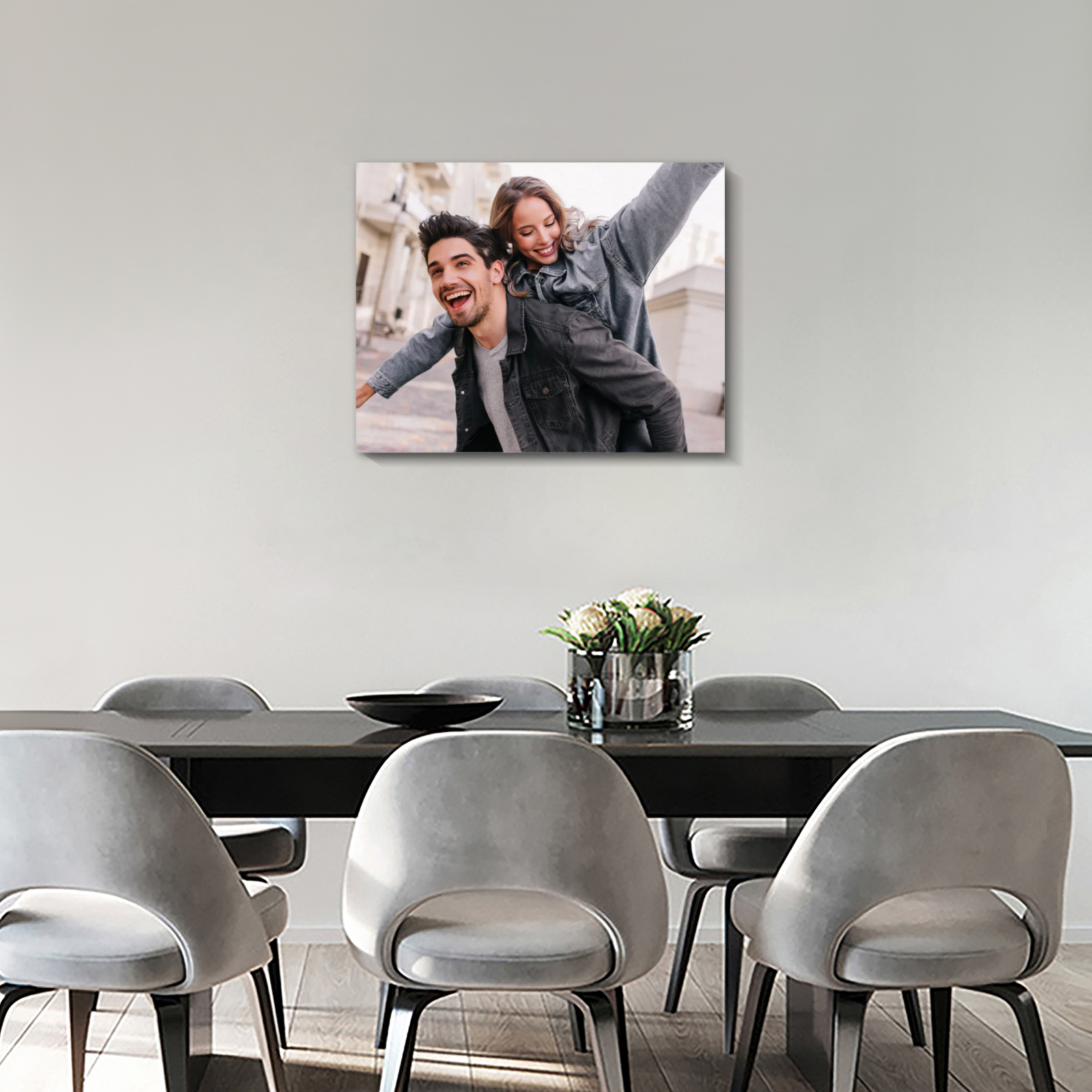 Custom Horizontal Canvas Oil Painting Wall Art – Personalized Photo Print on Canvas for Home Decor and Gifts