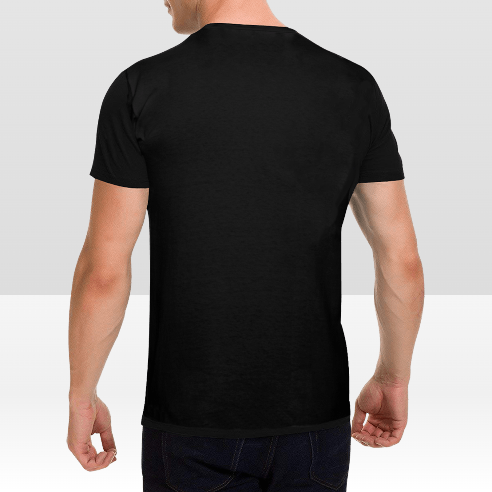Custom One-Sided Men's T-Shirt – Personalized Front Design
