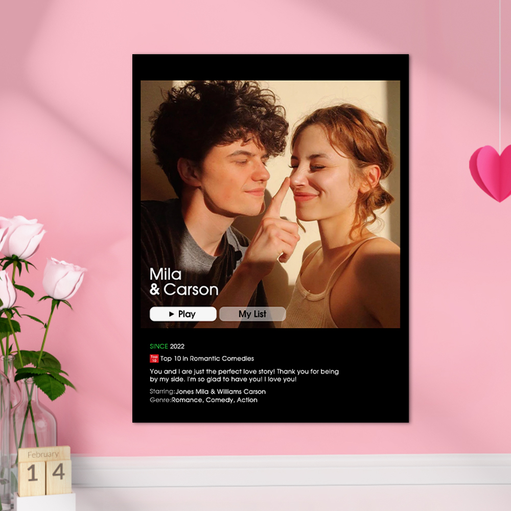 Custom Movie Poster Personalized Wall Art Print Poster