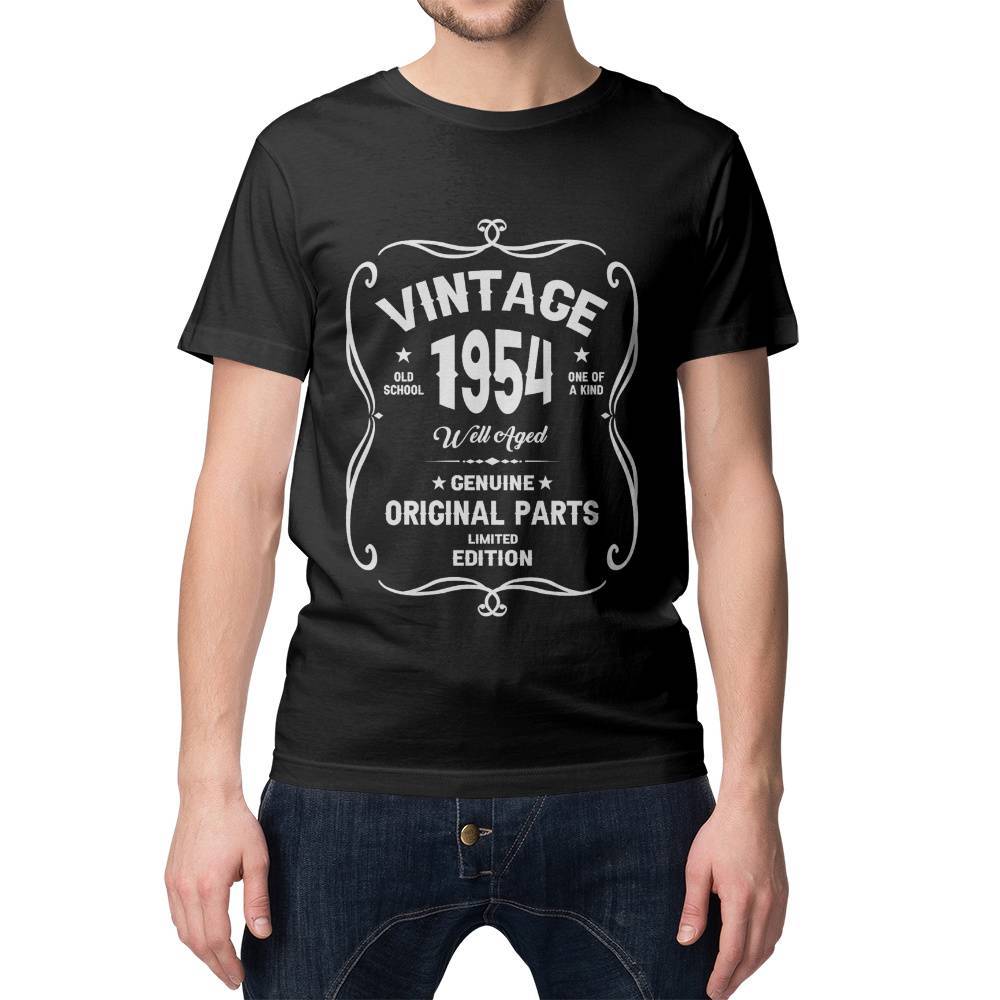 68th Birthday Shirts Custom VINTAGE 1954 Shirt 68th Birthday Gifts - 7 Sizes