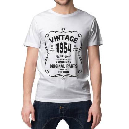 68th Birthday Shirts Custom VINTAGE 1954 Shirt 68th Birthday Gifts - 7 Sizes