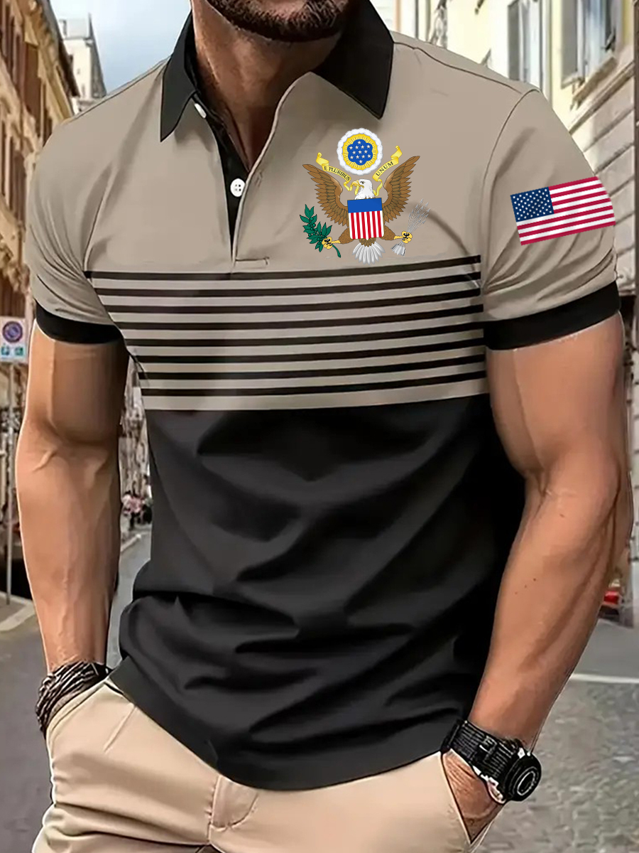 Men's USA short sleeve Shirt