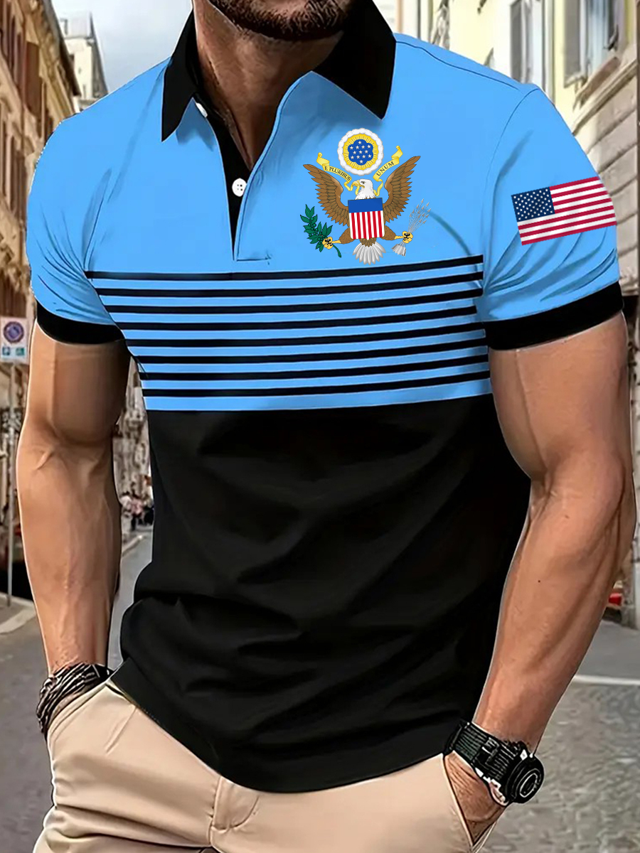 Men's USA short sleeve Shirt