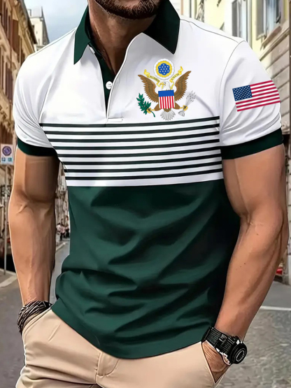 Men's USA short sleeve Shirt