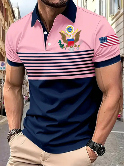 Men's USA short sleeve Shirt