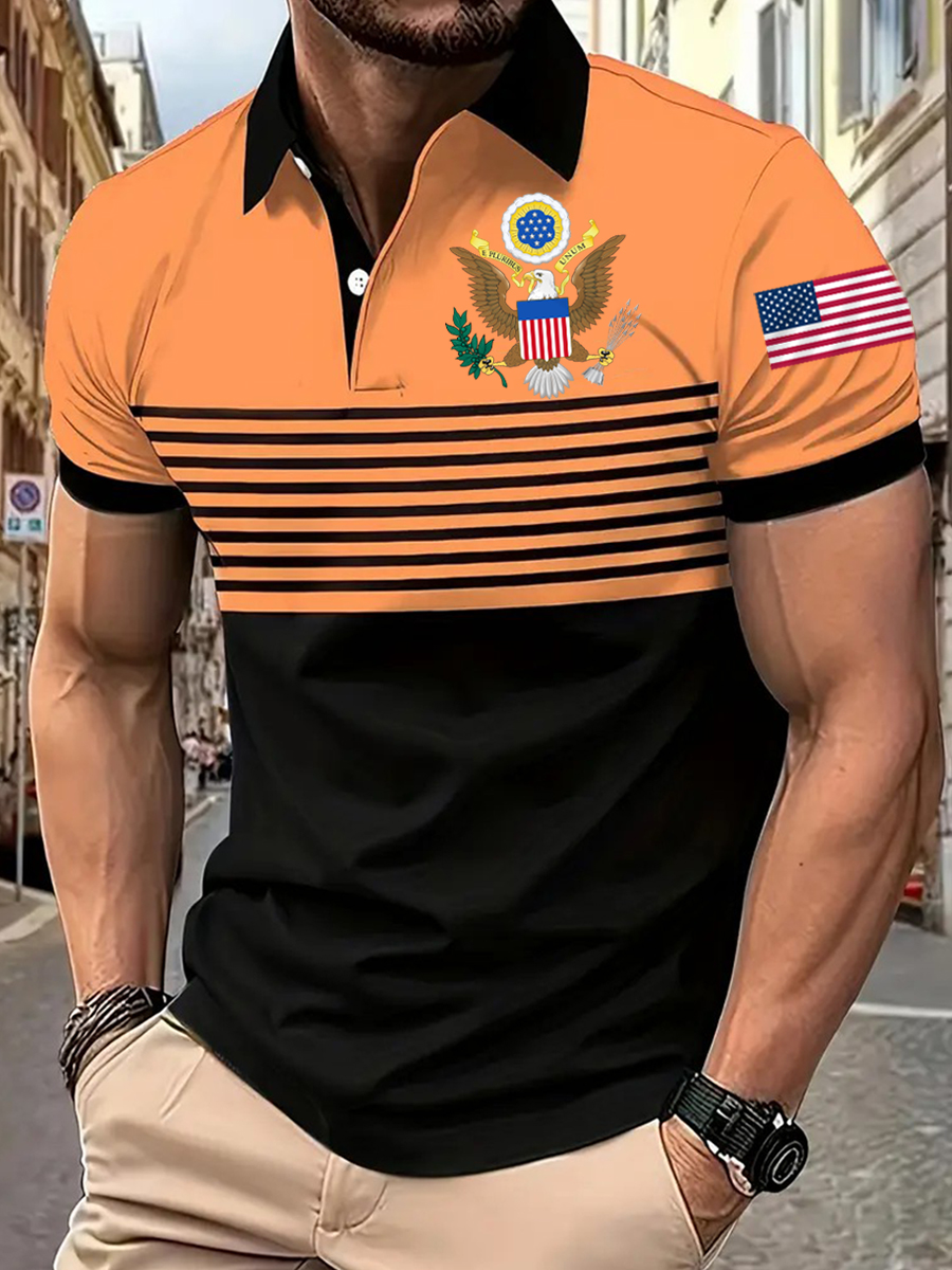 Men's USA short sleeve Shirt