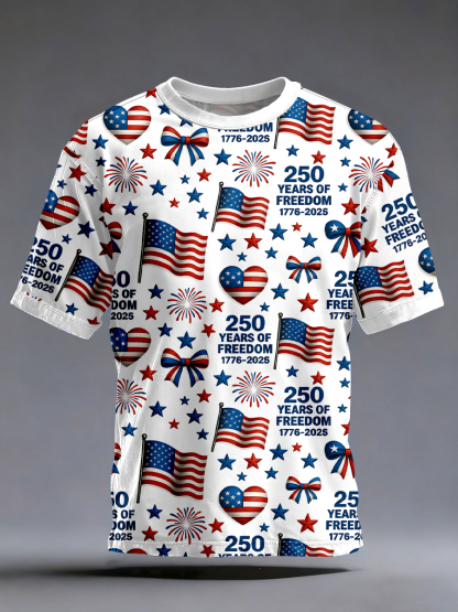 Men's 250th Anniversary Print T-Shirt