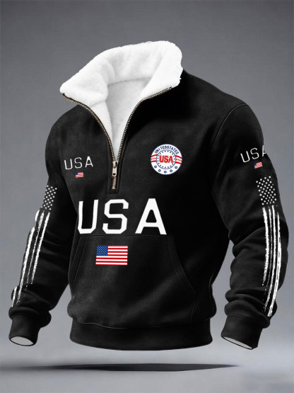 Men's USA Flag Sweatshirts