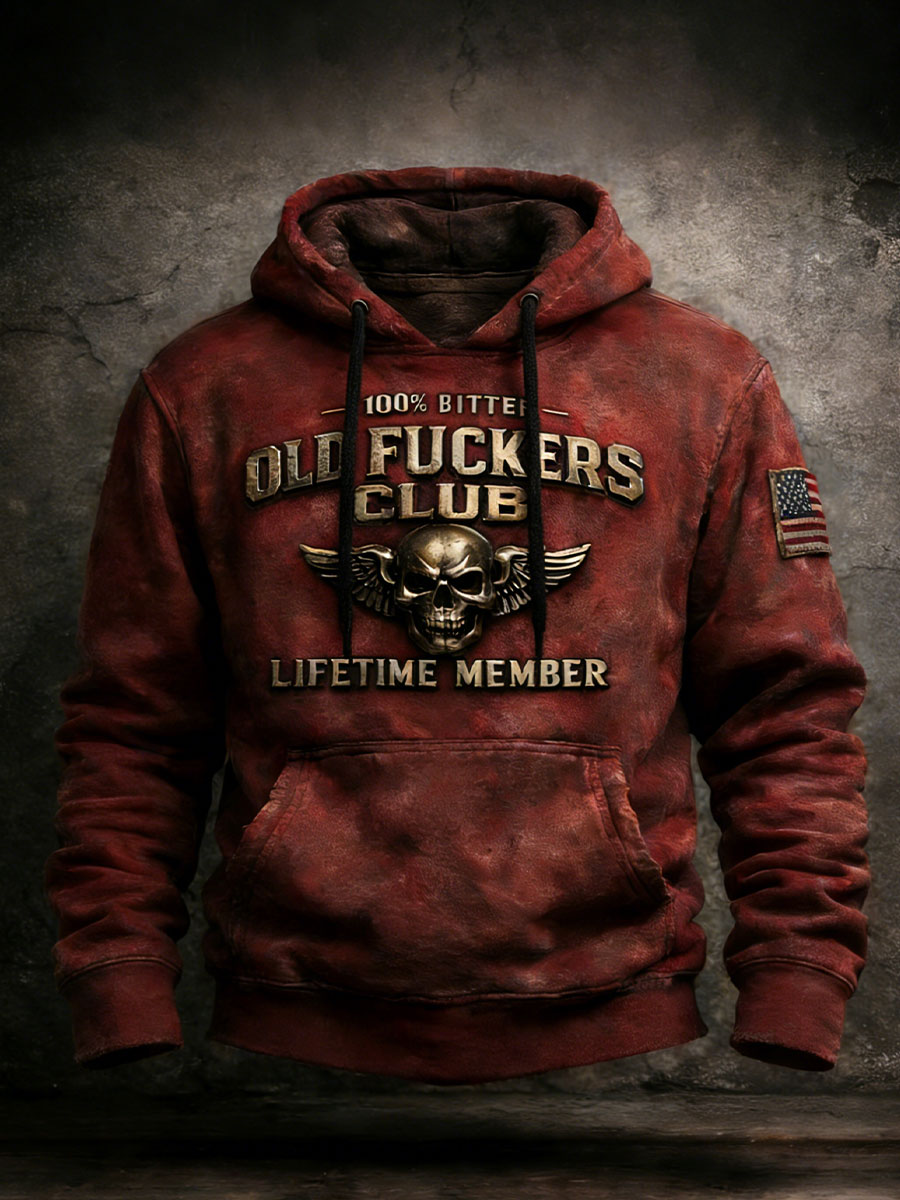 Men's Old Fuckers Club Hoodies