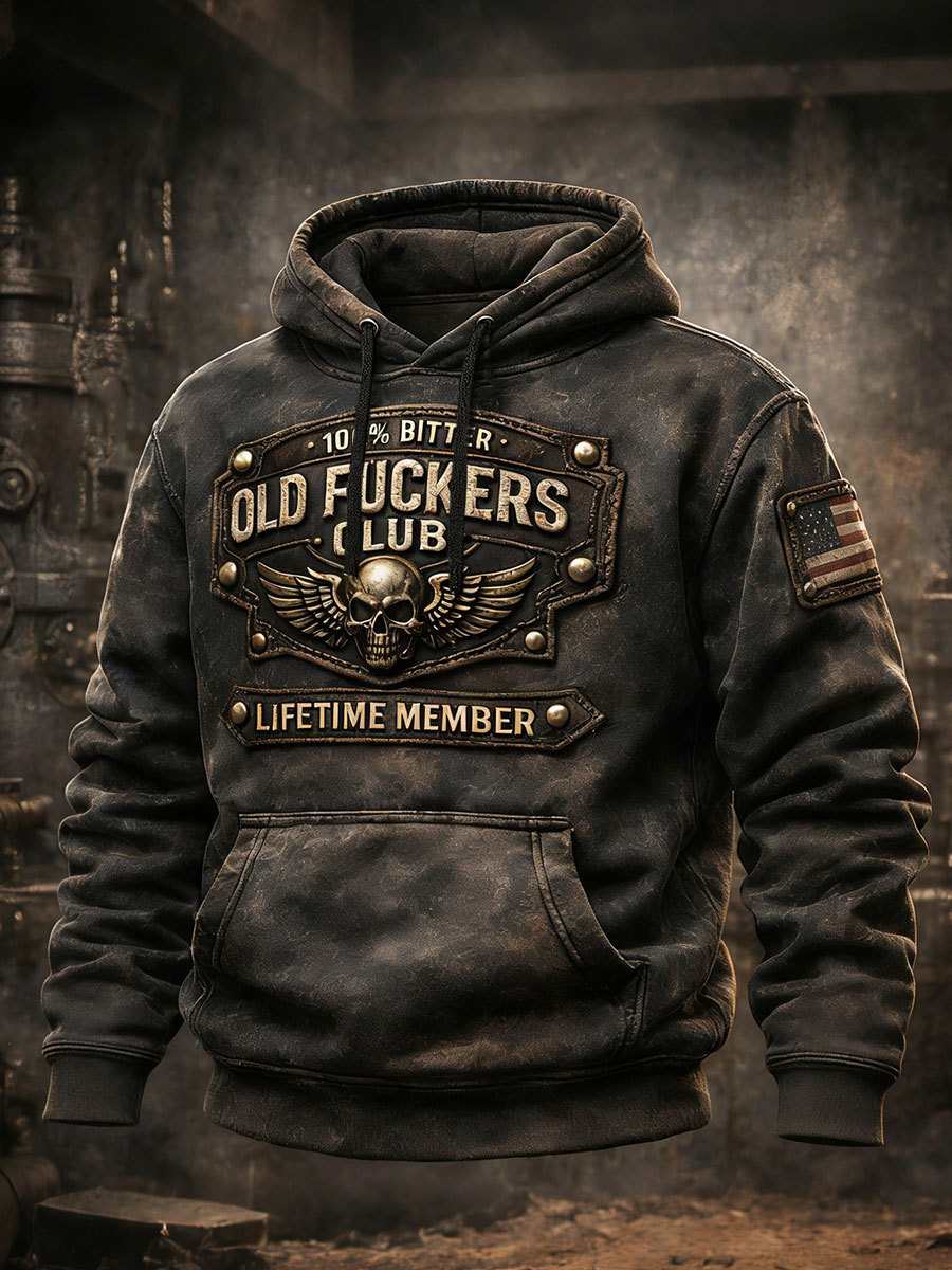 Men's Old Fuckers Club Hoodies