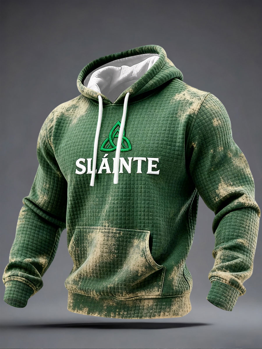 Men's St. Patrick's Day Printed Casual Hoodie