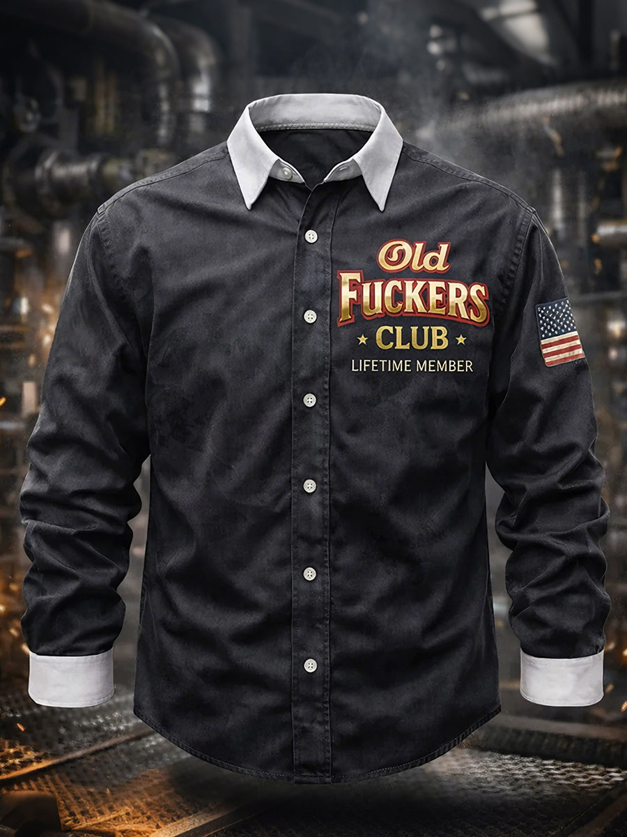 Men's Old Fuckers Club Shirts