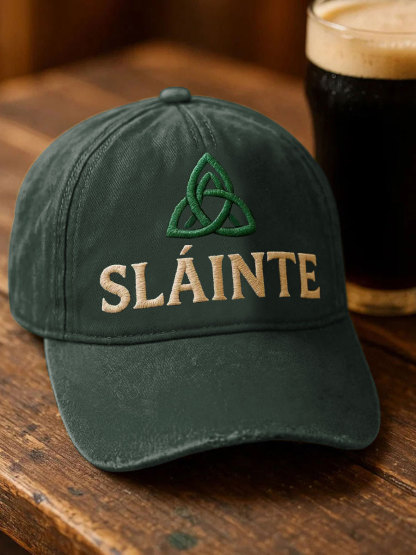 St. Patrick's Day Print Casual Unisex Cap