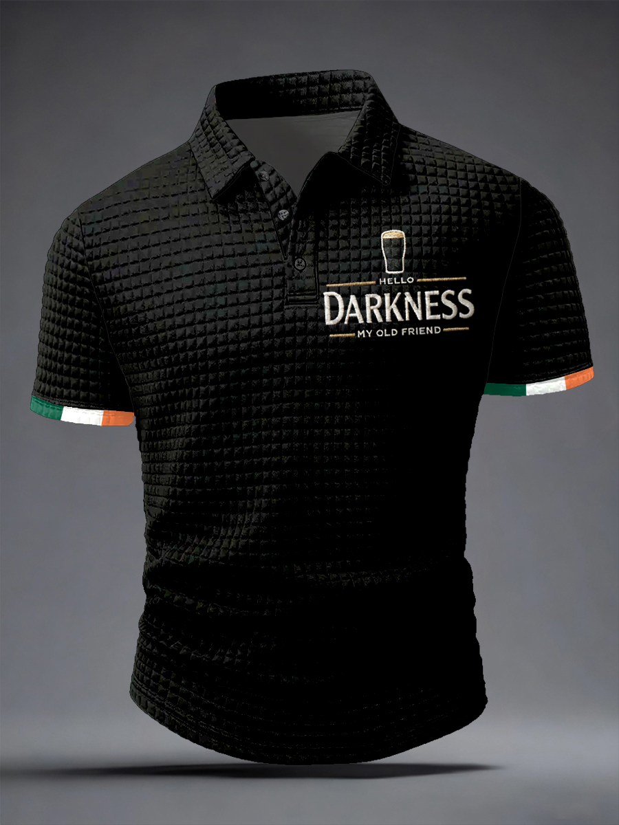 Men's Hello Darkness My Old Friend short sleeve shirt