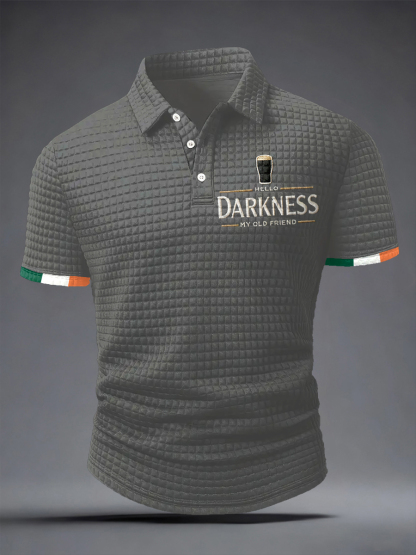 Men's Hello Darkness My Old Friend short sleeve shirt