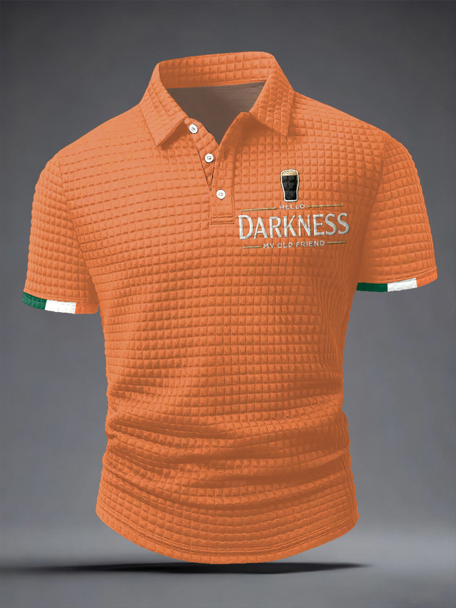 Men's Hello Darkness My Old Friend short sleeve shirt