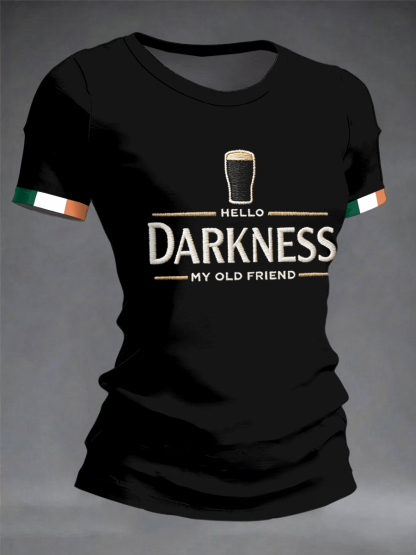 Women's Hello Darkness My Old Friend T-shirt